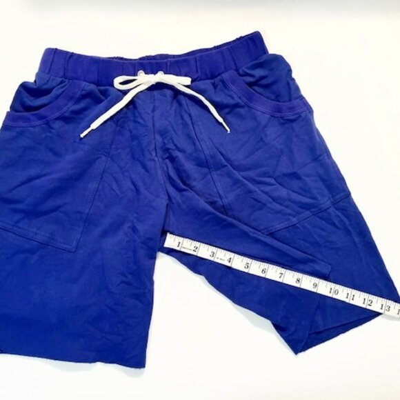 Go Softwear Size M Pacific Workout Shorts with Front Pockets - Royal Blue - Picture 3 of 14